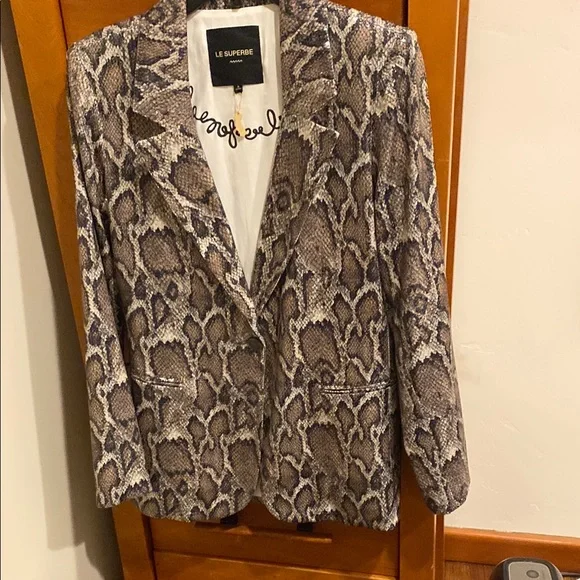 Snake Print Jacket - Picture 1 of 10